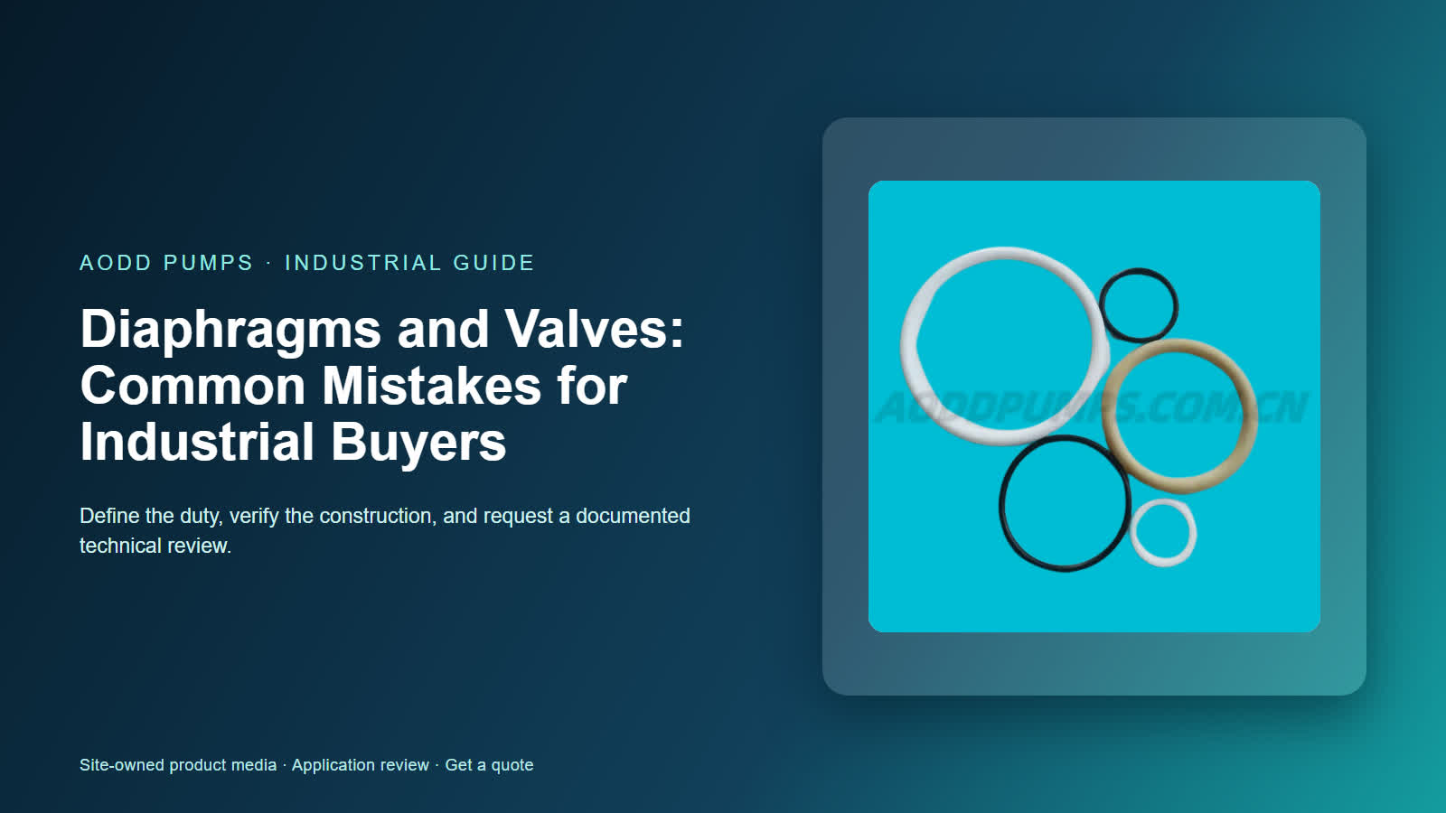 Diaphragms and Valves: Common Mistakes for Industrial Buyers