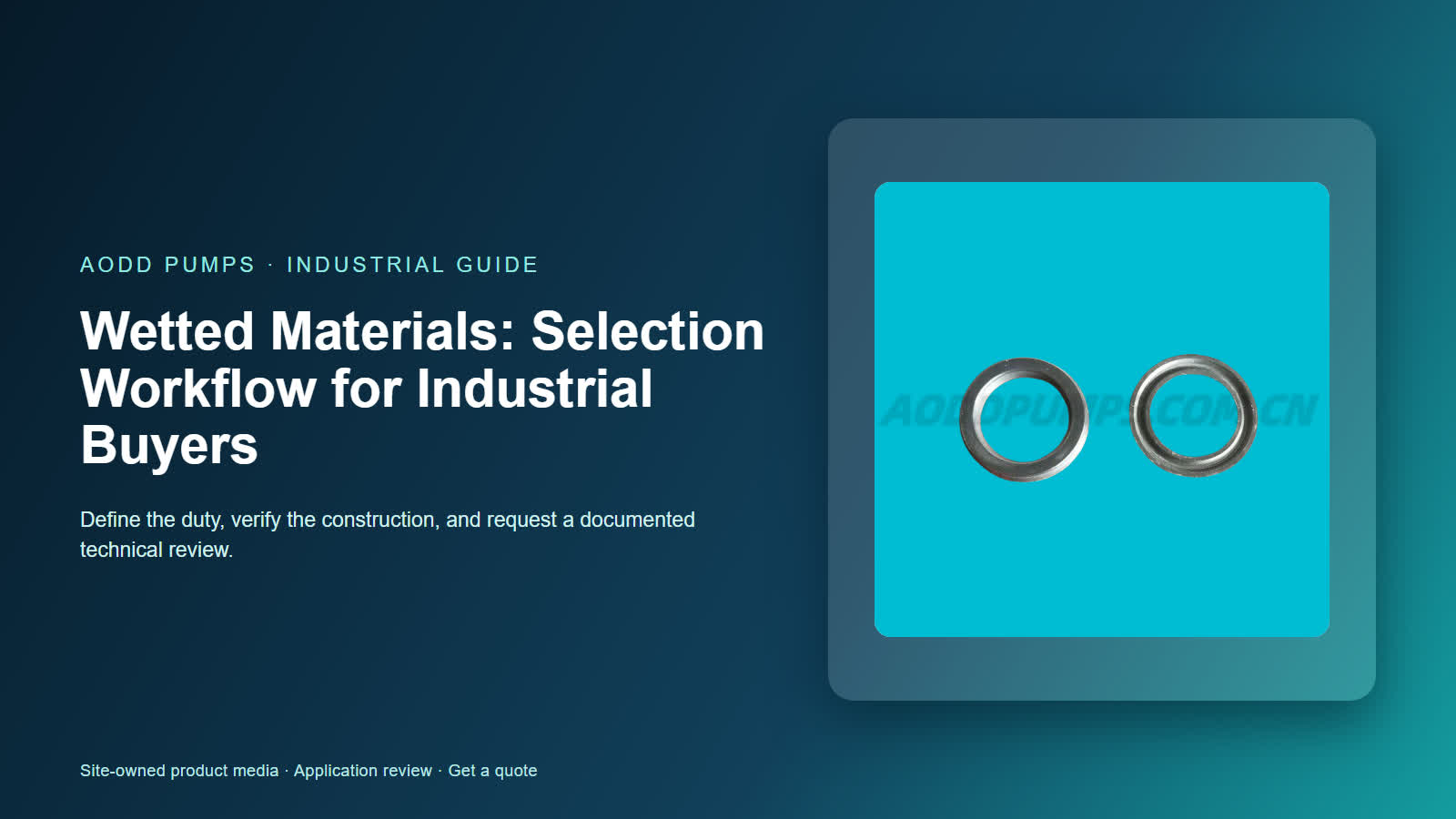 Wetted Materials: Selection Workflow for Industrial Buyers