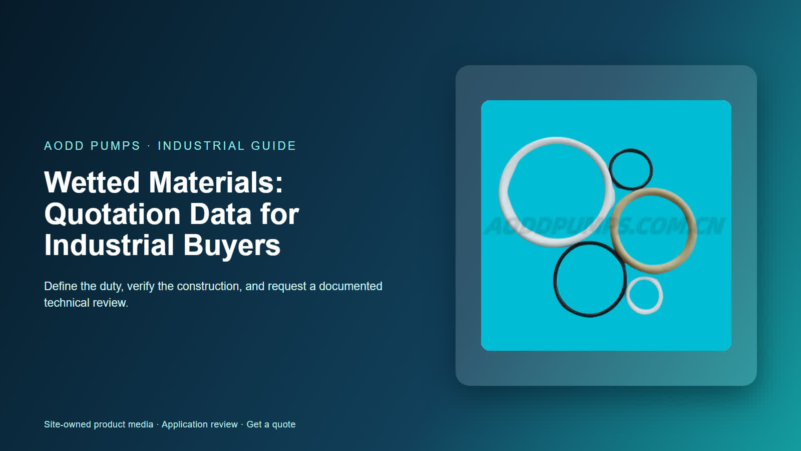 Wetted Materials: Quotation Data for Industrial Buyers